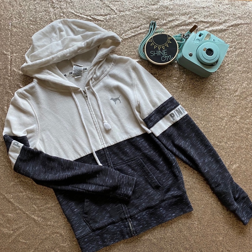 VS Pink Zip-Up Hoodie